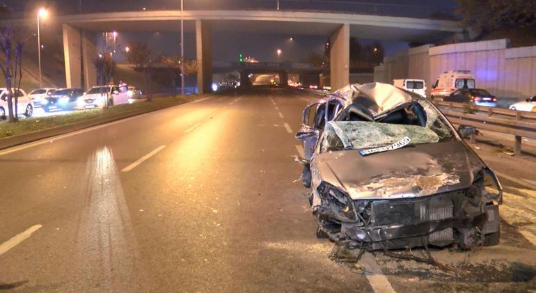 Taklalar atarak karşı şeride geçti: Çok sayıda yaralı var