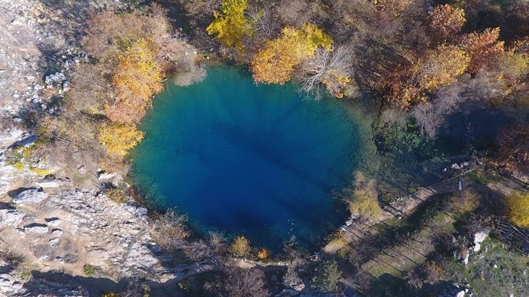 Yeşilgöz Gölü ve Başkonuş Yaylası sonbaharda başka güzel