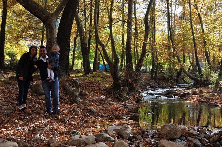 Saklı cennet İdilli Vadisi’nde sonbahar güzelliği