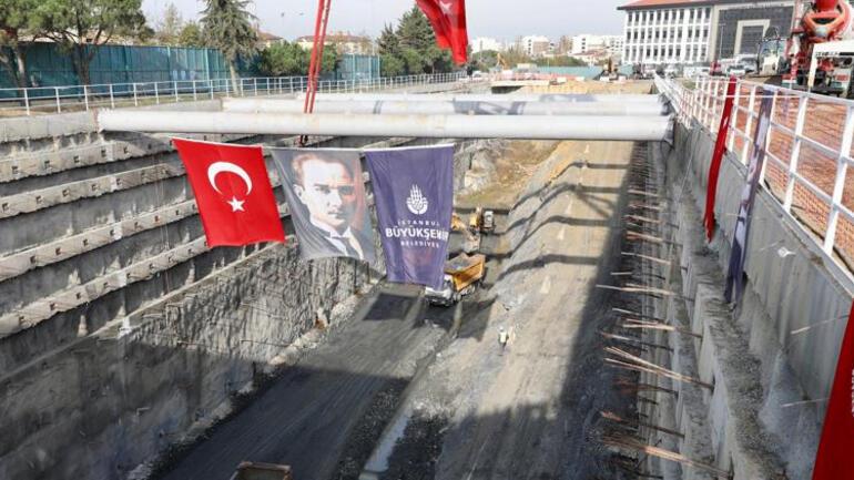 Çekmeköy-Sancaktepe-Sultanbeyli Metro Hattı çalışmaları yeniden başladı