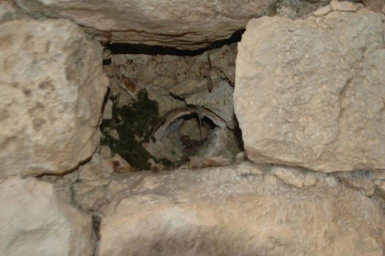 Keçileri otlatırken tarihi hamam ve kilise kalıntıları buldu