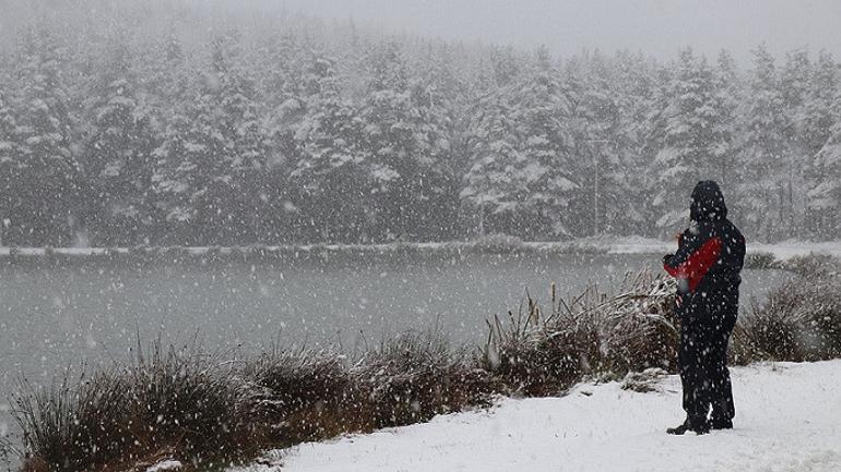 Ilgaz, Kartepe, Abant ve Düzce yaylalarına mevsimin ilk karı düştü