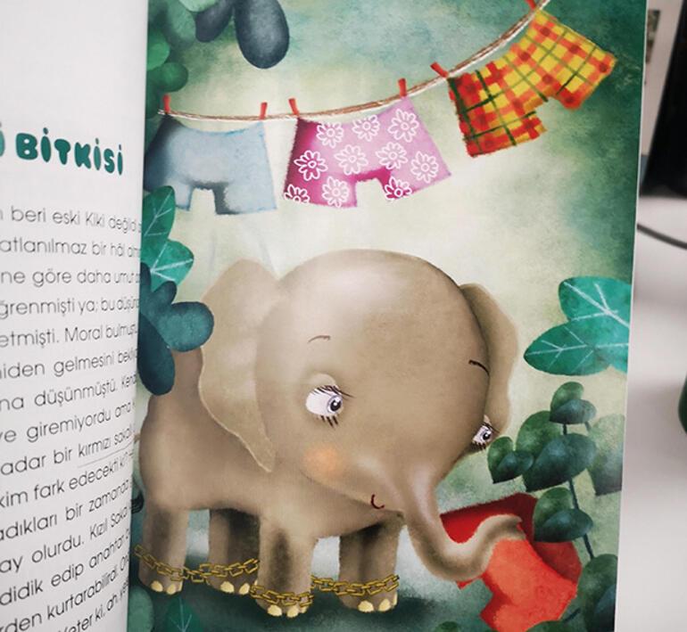 Bir çocuk kitabında can çekiştirerek kaplumbağa haşlamak Ömür Kurt