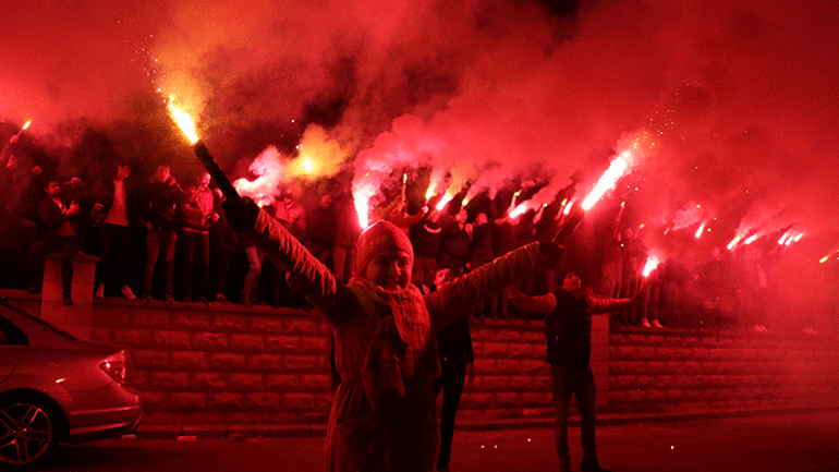 Kayserispor'a "meşaleli" destek