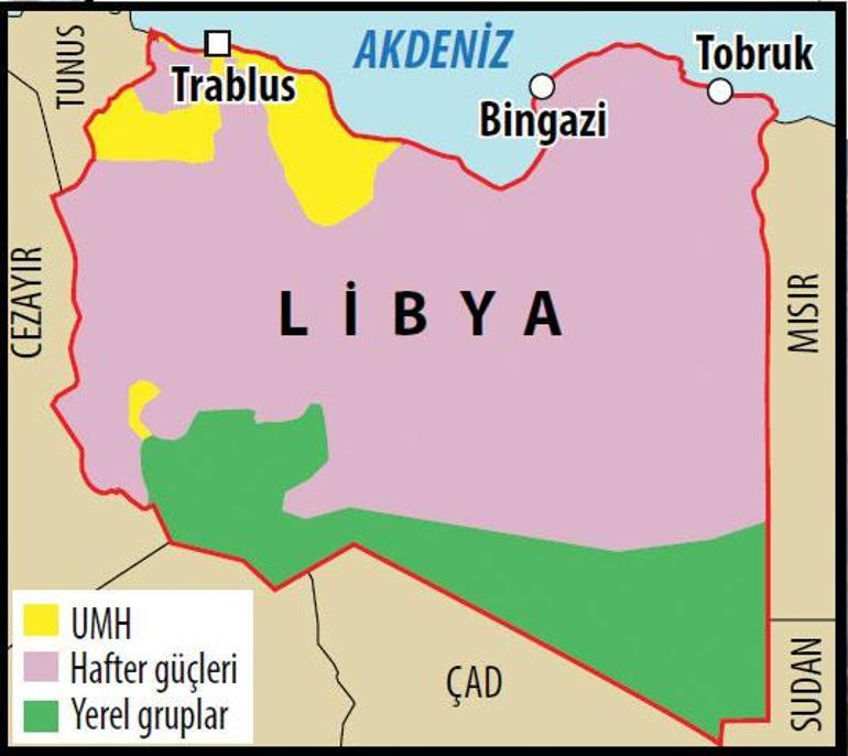 Hafter’in hedefi başkent Trablus