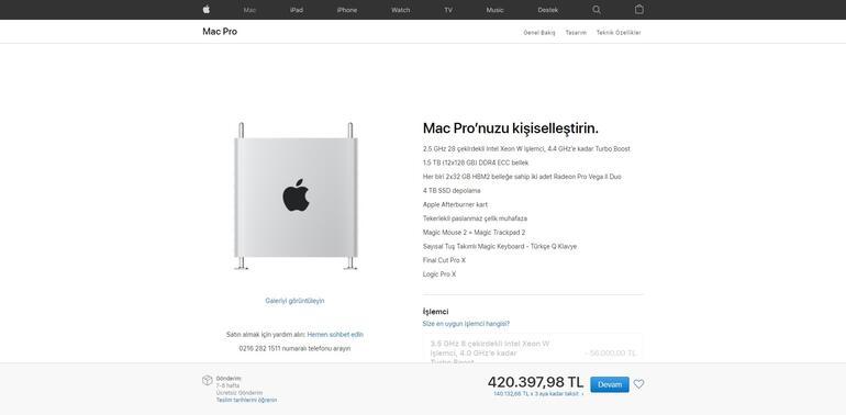 Apple'dan ev fiyatına bilgisayar: İşte yeni Mac Pro!