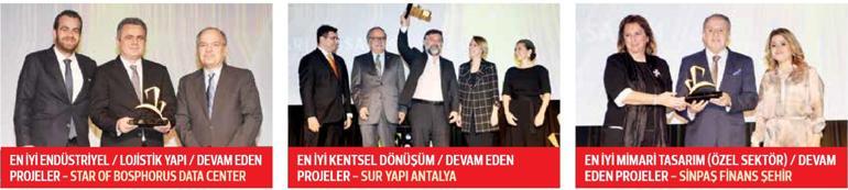 Türkiye’nin yıldız projeleri seçildi... Gayrimenkul sektörünün imza projeleri Sign of the City Awards 2019 ile belirlendi