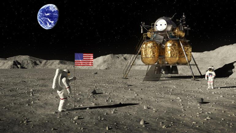 İnsanlık Ay'a gerçekten ayak bastı mı? Yoksa hepsi yalan mı?