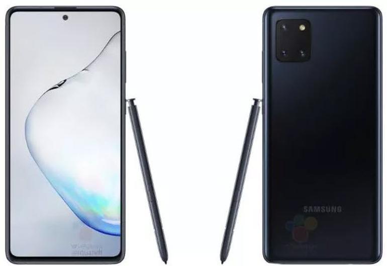 Samsung Galaxy Note 10 Lite ortaya çıktı! İşte en net görüntüleri