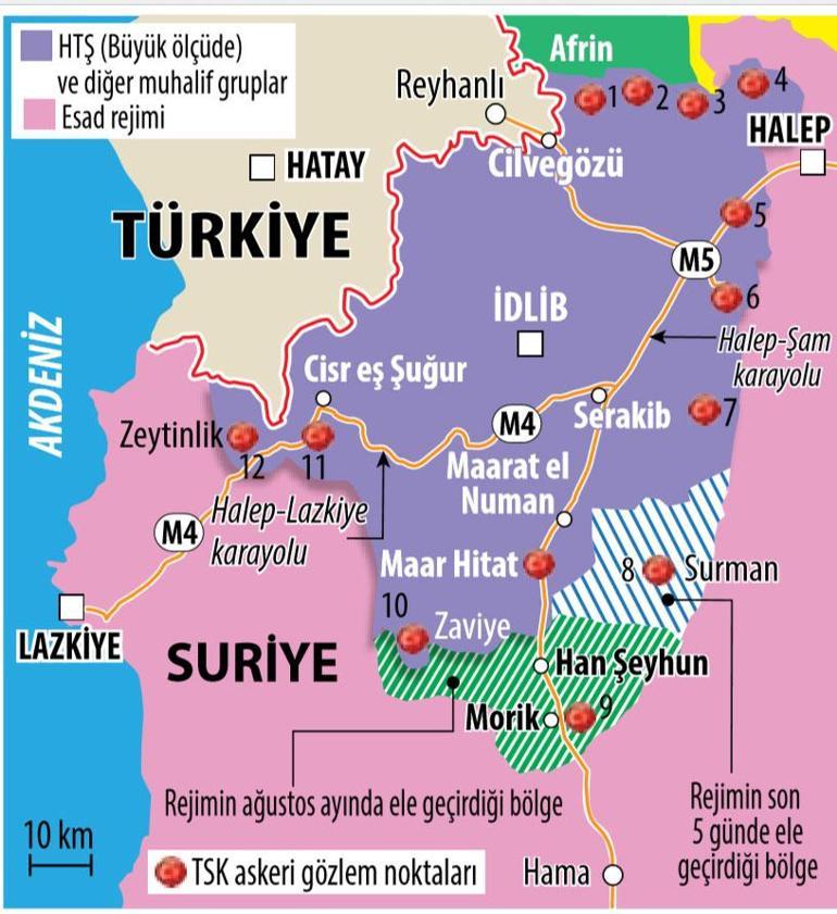 Fırat’ın doğusu, Libya derken İdlib yine kendini gösterdi