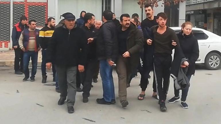 Ortalık bir anda karıştı Sivil polisler müdahale etti...