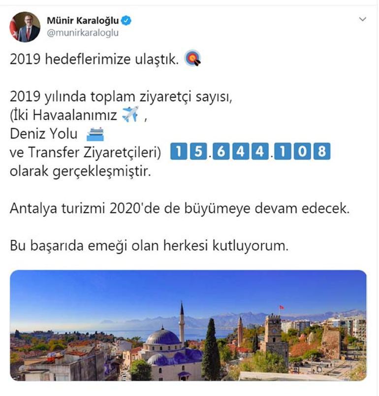 Vali duyurdu Tarihi rekor kırıldı