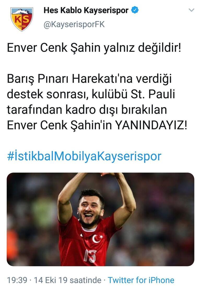 Son Dakika | Enver Cenk Şahin Kayserispor'da | Transfer Haberleri