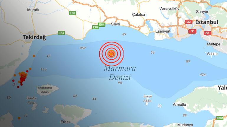 Son dakika haberi: İstanbulda 4,7lik deprem