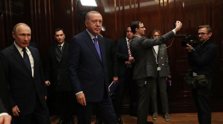 Son dakika: Cumhurbaşkanı Erdoğan-Putin görüşmesi sona erdi