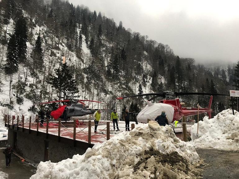 Kaçkarlar’da Heliski heyecanı başlıyor