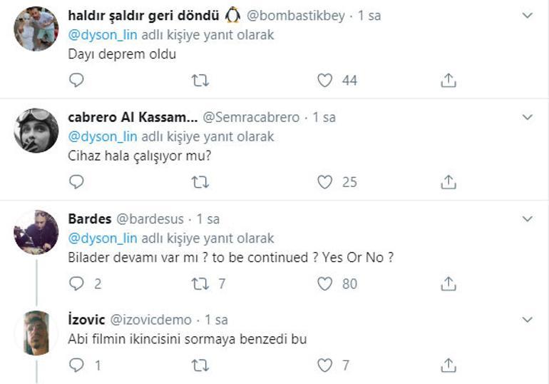 Bu kez depremi tutturdu... Yorum yağdı