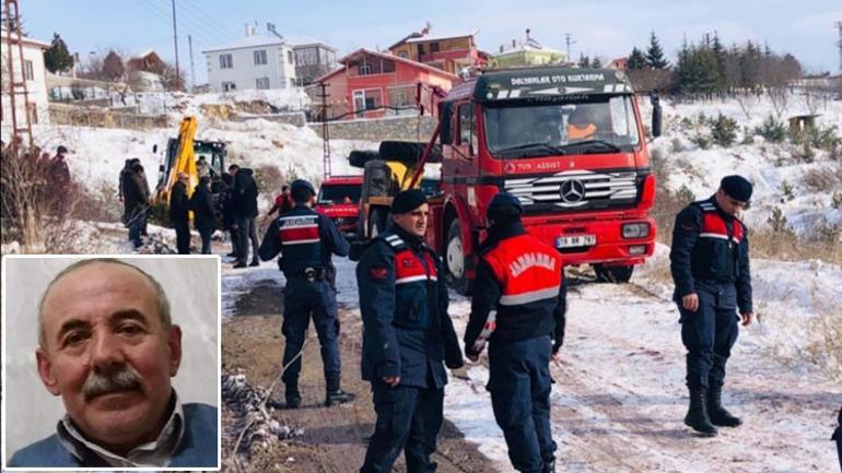 Karla mücadele çalışmasında feci kaza Muhtar hayatını kaybetti...