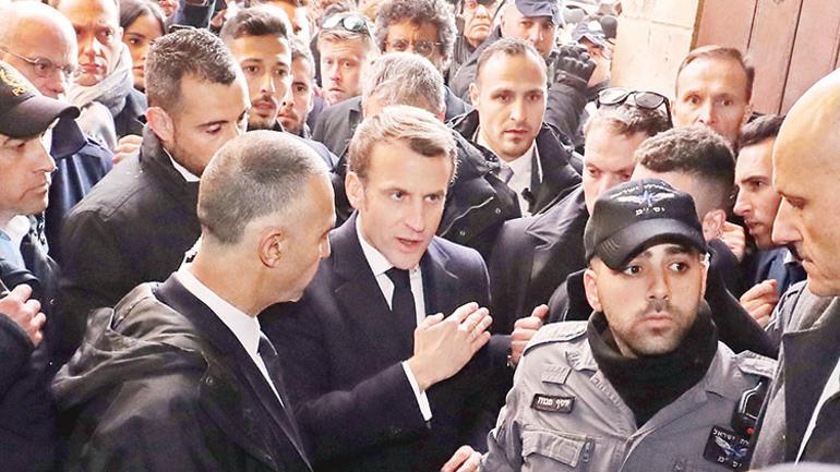 Fransa Cumhurbaşkanı Macron’un şov yaptığı Kudüs’teki o kilise Osmanlı’nın Fransa’ya hediyesi