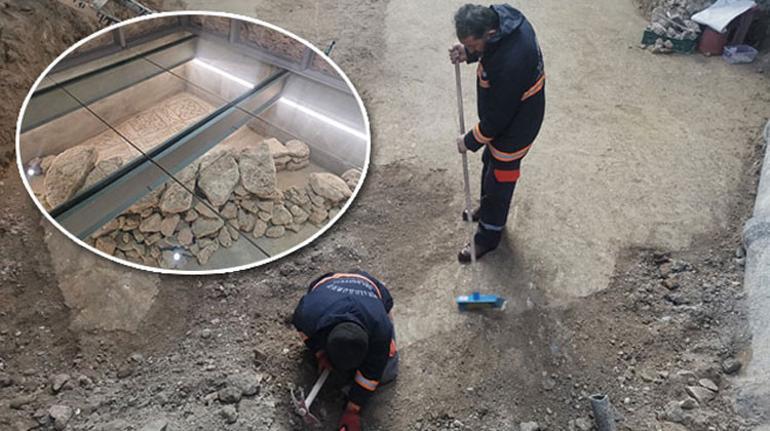 İstanbulda belediye binasının altında bulundu