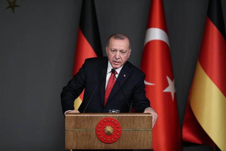 Son dakika haberler... Cumhurbaşkanı Erdoğan ve Merkelden ortak açıklama
