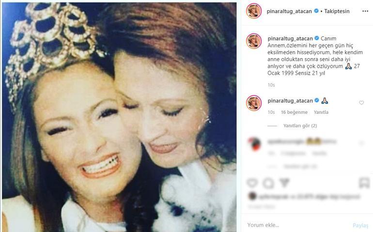 Pınar Altuğ'un anne özlemi