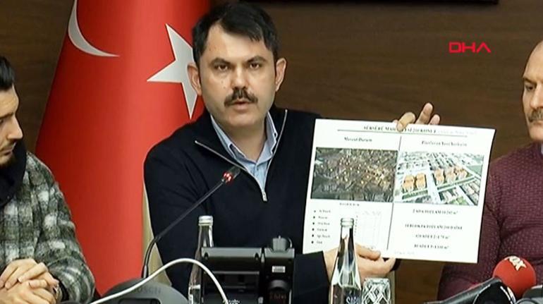Son dakika haberler... Bakan Kurum: Toplamda 10 bin konutluk uydukent kuracağız