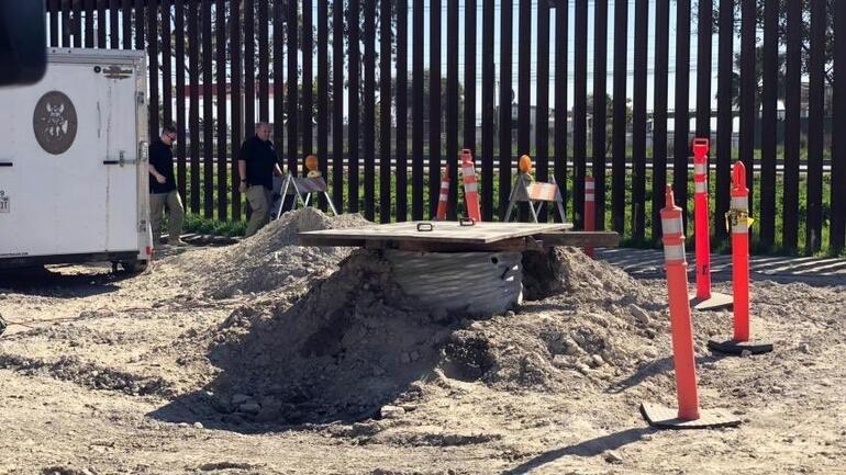 ABD - Meksika sınırında en uzun kaçakçılık tüneli bulundu