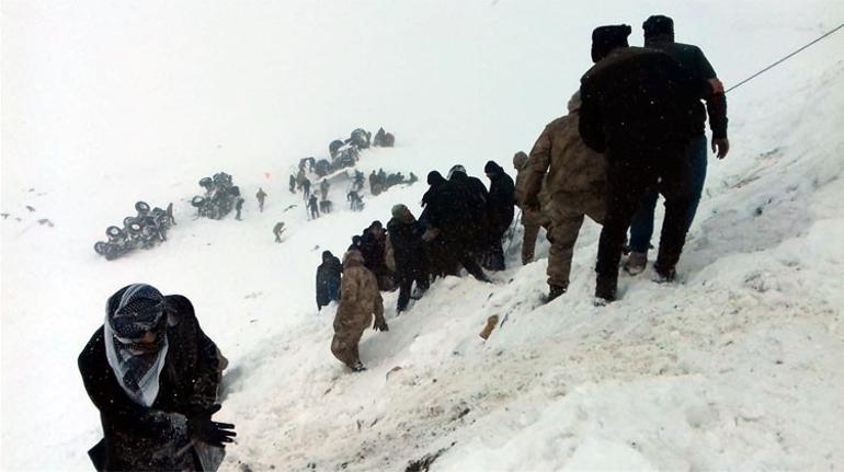 Son dakika haberler... Van Bahçesaraydaki çığ bölgesinde ikinci facia