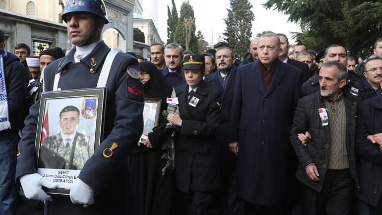 Son dakika... Çığ şehidine veda Cumhurbaşkanı Erdoğan: Felaketlerle mücadelemiz var