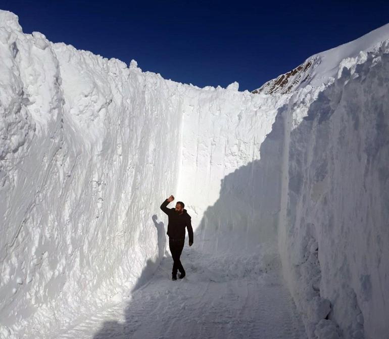 Görenler şaşkına döndü 6 metre...