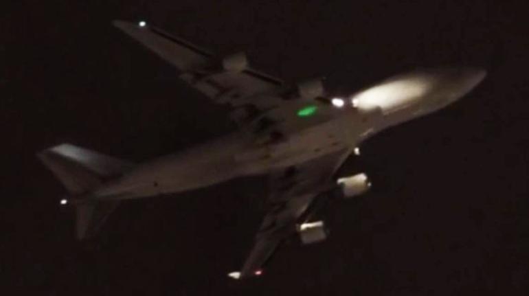 İstanbulda akılalmaz olay Dev uçağa lazer tuttular