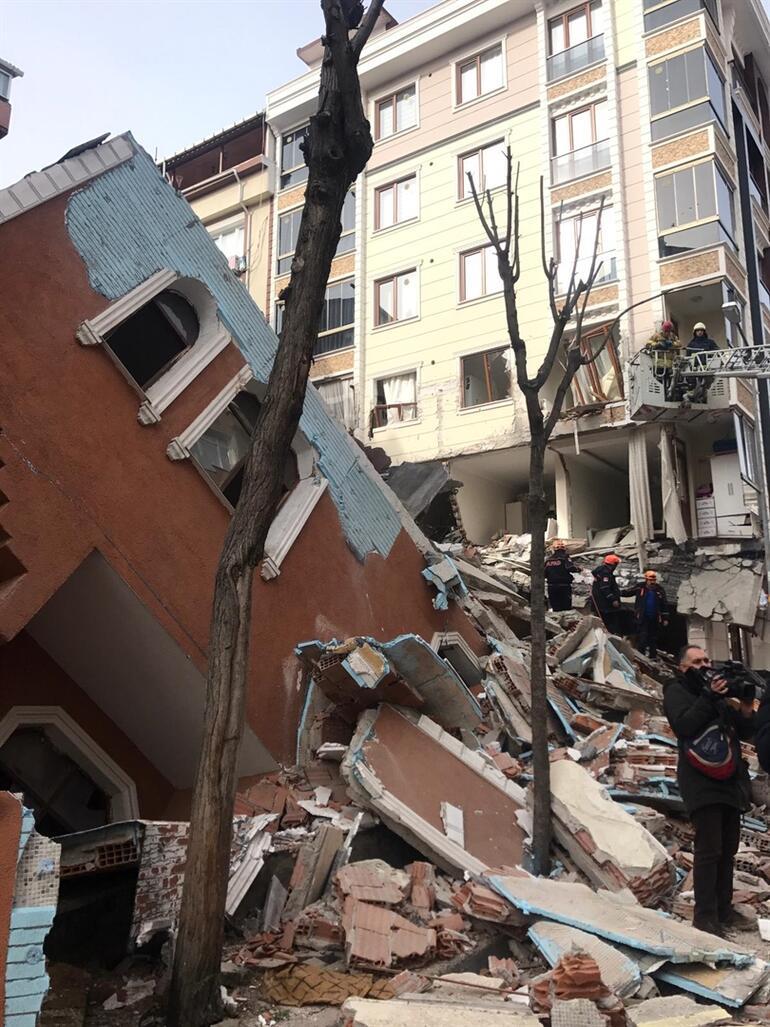 Son dakika haberler: İstanbul Bahçelievlerde 7 katlı bina çöktü Şok gerçeği belediye başkanı açıkladı...