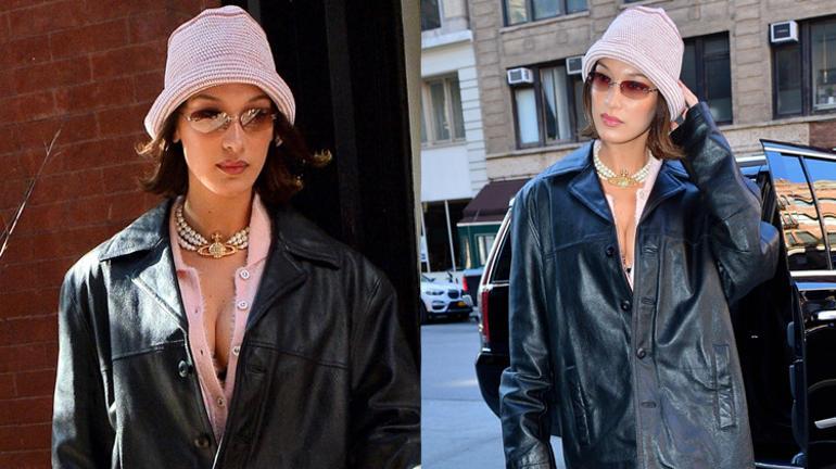Bella Hadid 90ların Şapka Modasını Geri Getirdi