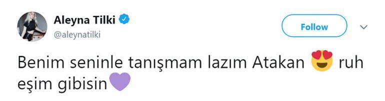 Aleyna Tilki: Benim seninle tanışmam lazım Atakan