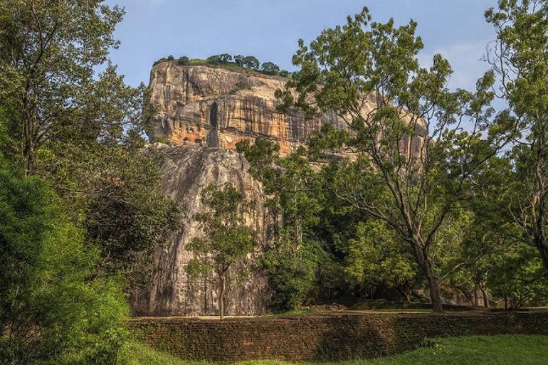 Sri Lanka'nın ünlü kaya kalesi: Sigiriya