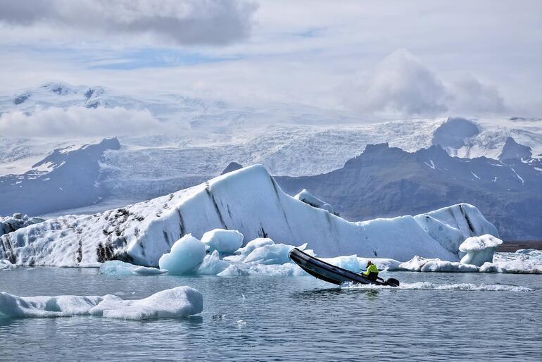 İzlanda'nın en büyük buzulu Vatnajökull