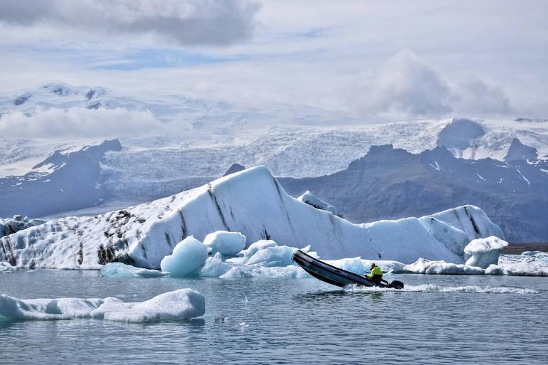 İzlanda'nın en büyük buzulu Vatnajökull