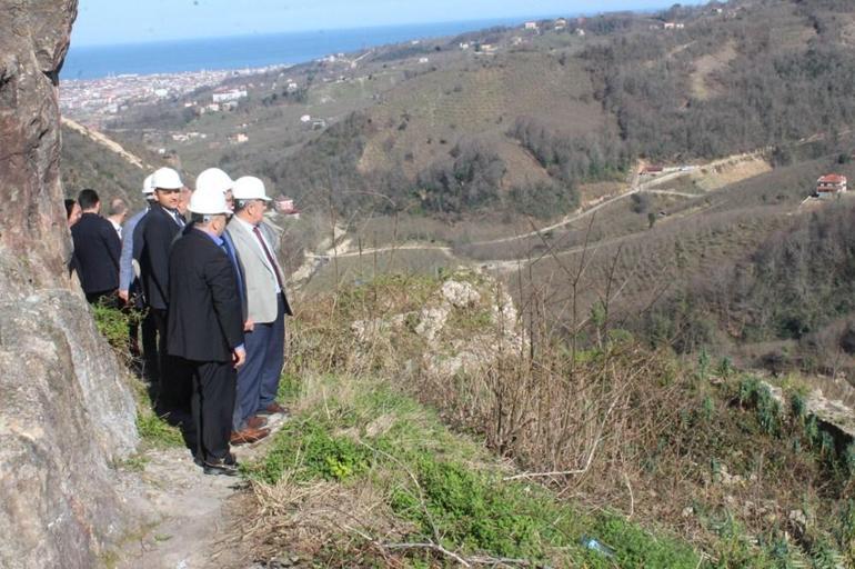 Ordu'da 2500 yıllık Ünye Kalesi'nin 'altın'lı dehlizlerine giriliyor