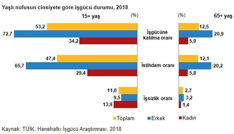 Türkiye'de yaşlı nüfus arttı