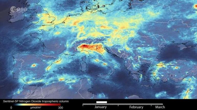 Corona virüs karantinasının ardından İtalya'da hava ve su temizlendi