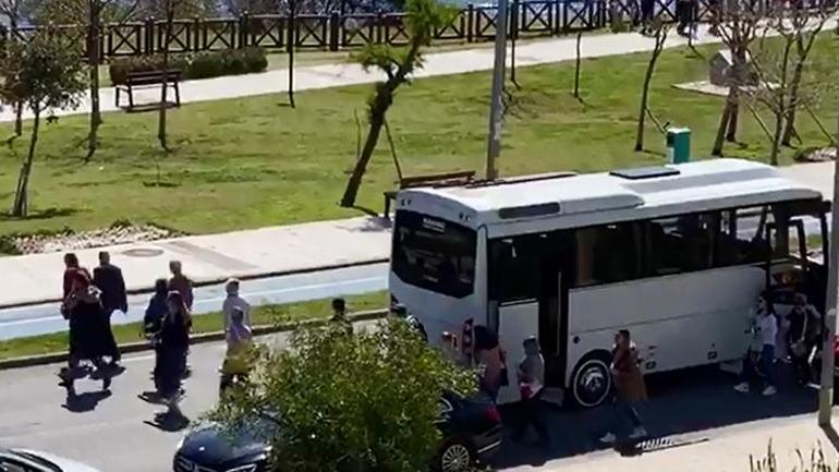 Görüntüler Antalyadan geldi Turistler de yasak dinlemedi...