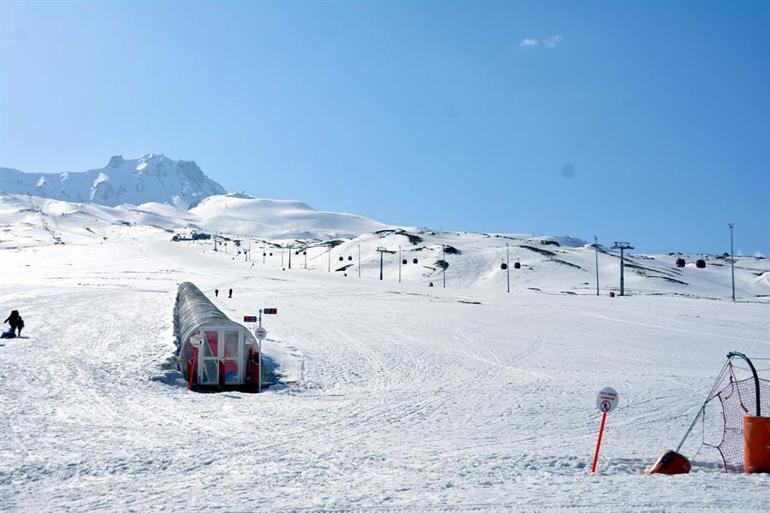 Erciyes'te 'corona virüs' sessizliği