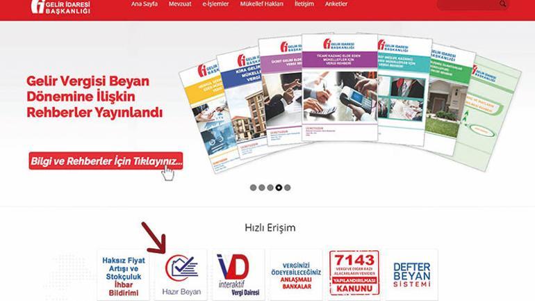 Evden Cikmadan Gelir Vergisi Beyani Ahmet Karabiyik Kose Yazilari