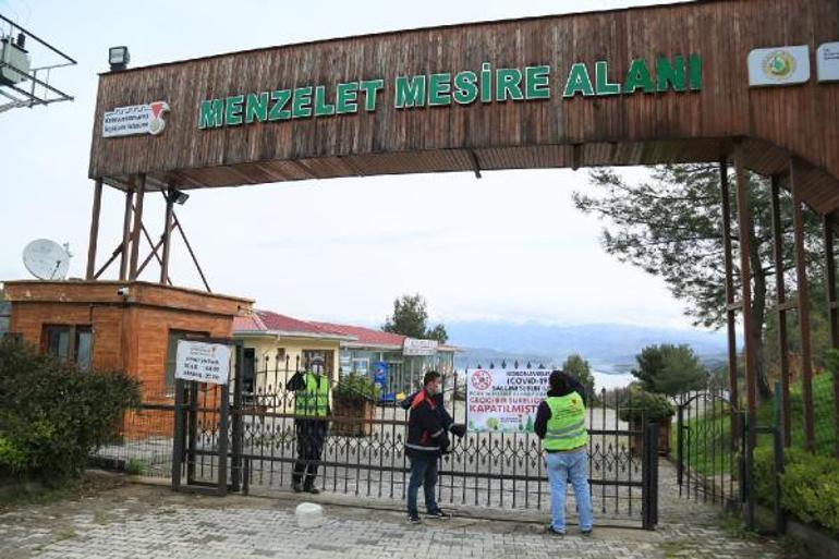 Kahramanmaraş'taki park ve mesire alanları kapatıldı