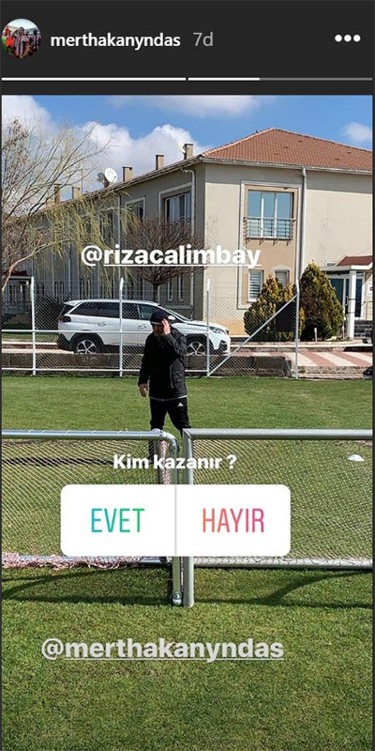 Mert Hakan Yandaş ile Rıza Çalımbay tesislerde idmanda!