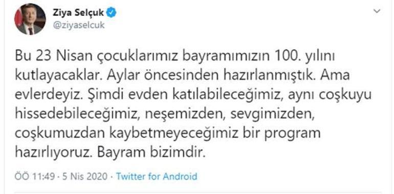 Son dakika... Milli Eğitim Bakanı Selçuk, 23 Nisan için hazırlığı açıkladı