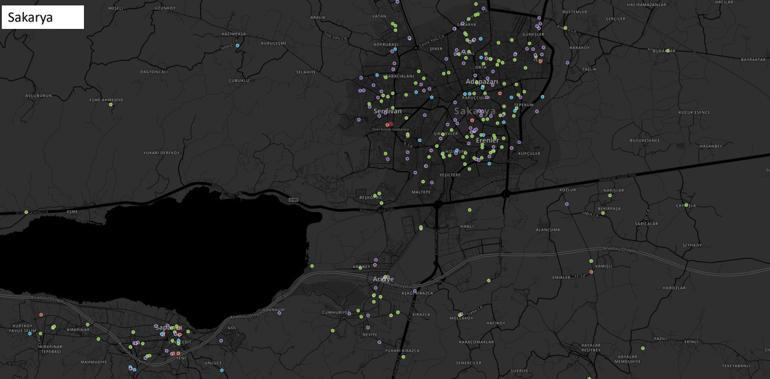 Son dakika haberi: Türkiyede il il corona virüs vakalarını Bakan Koca harita ile açıkladı Dikkat çeken detay