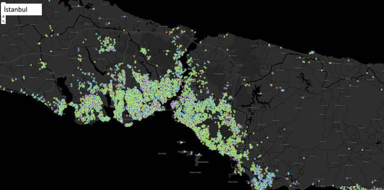 Son dakika haberi: Türkiyede il il corona virüs vakalarını Bakan Koca harita ile açıkladı Dikkat çeken detay