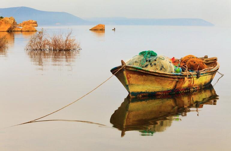 Türkiye'de cennetten bir köşe: Bafa Gölü